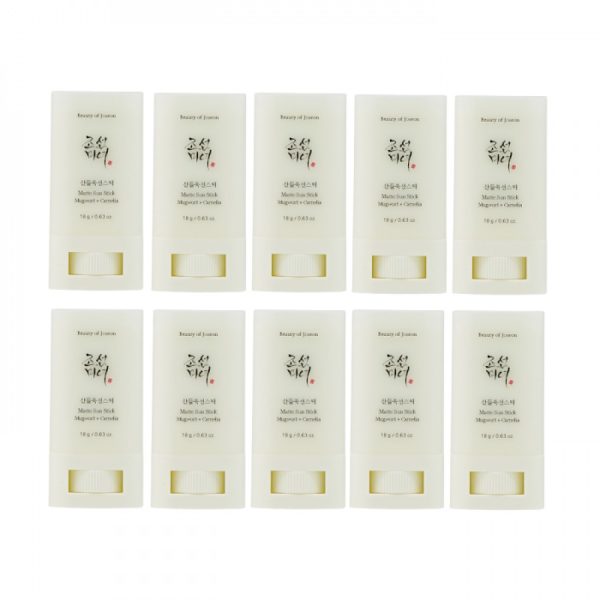 BEAUTY OF JOSEON - Matte Sun Stick : Mugwort + Camelia SPF50 PA++++ - 18g (10ea) Set