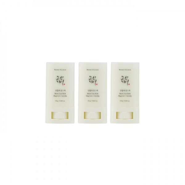 BEAUTY OF JOSEON - Matte Sun Stick : Mugwort + Camelia SPF50 PA++++ - 18g (3ea) Set