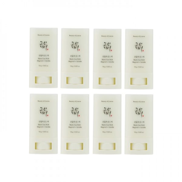 BEAUTY OF JOSEON - Matte Sun Stick : Mugwort + Camelia SPF50 PA++++ - 18g (8ea) Set