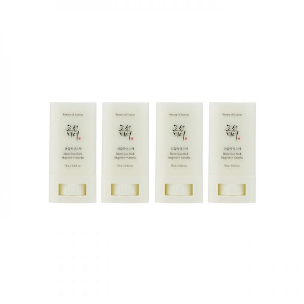 BEAUTY OF JOSEON - Matte Sun Stick : Mugwort + Camelia SPF50 PA++++ - 18g (4ea) Set