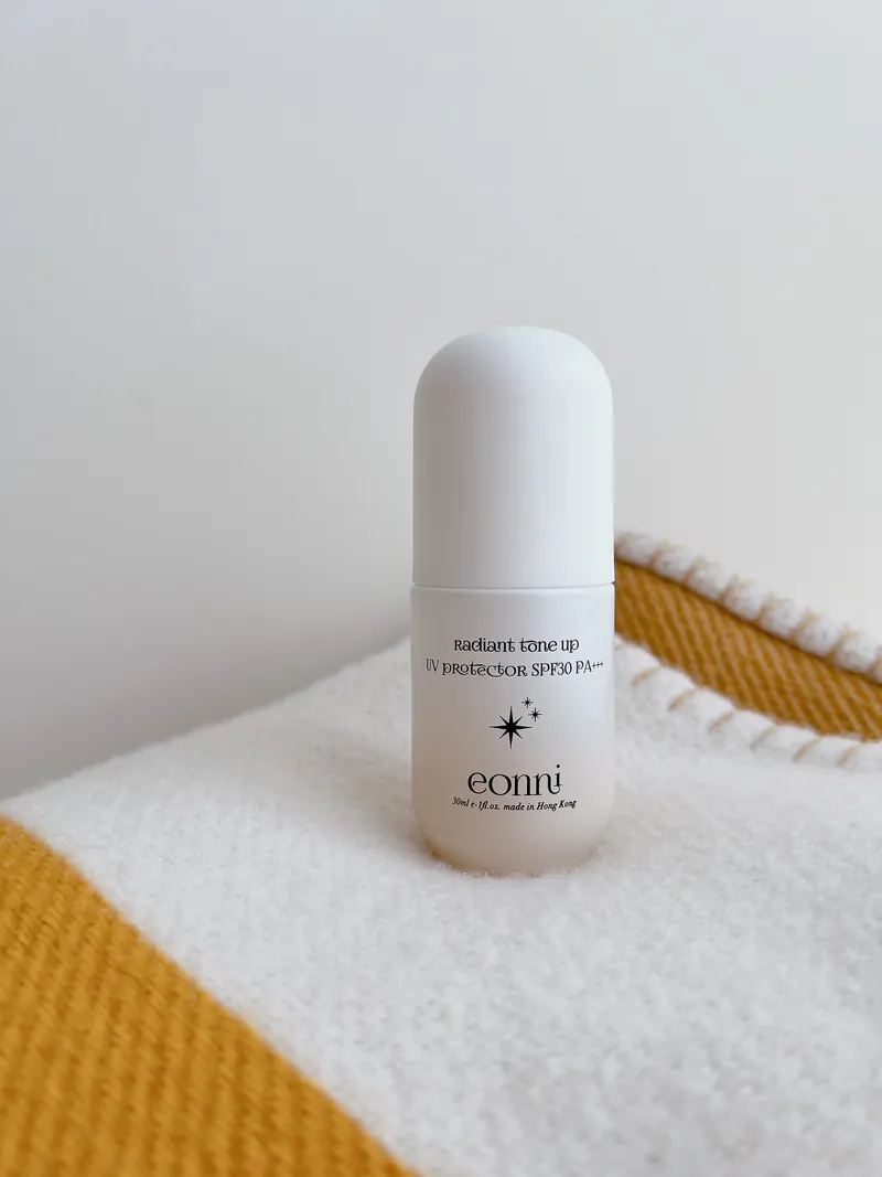 eonni PURE radiant tone up UV protector SPF30 PA+++