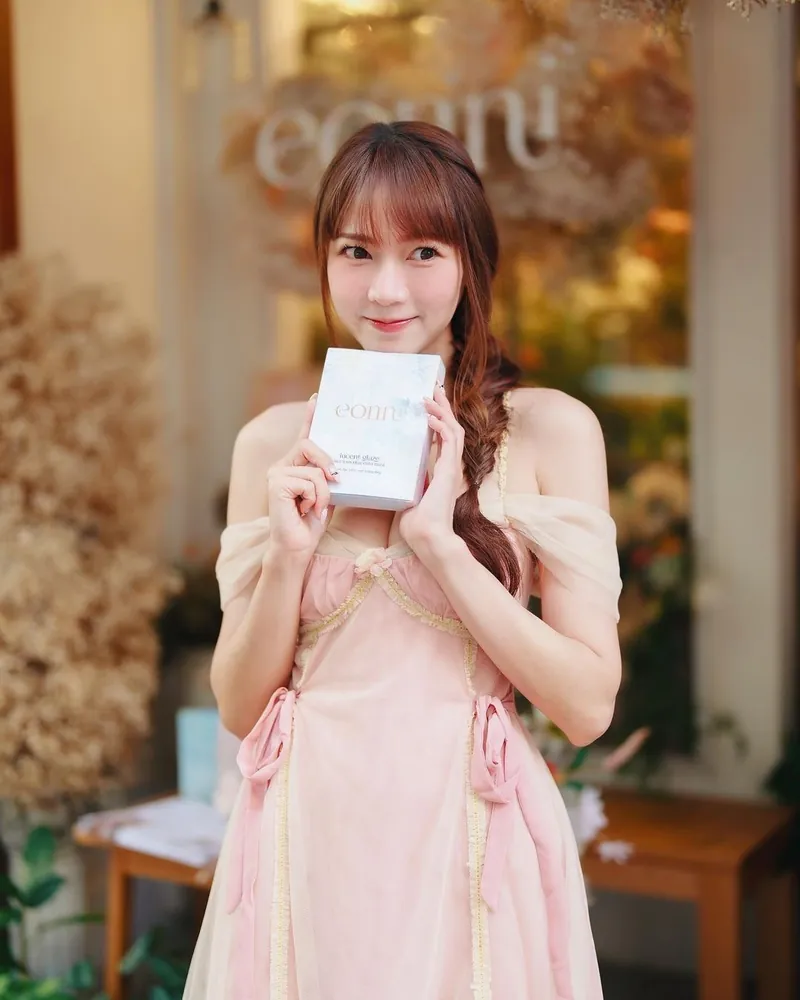 eonni LUCENT GLAZE precious placenta mask 6pcs - Image 2