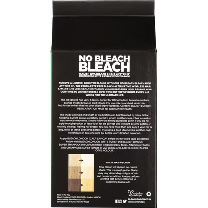 Bleach London No Bleach Bleach Persulfate-Free High Lift Tint for Gentle Lightening (Copy) - Image 3