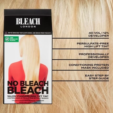 Bleach London No Bleach Bleach Persulfate-Free High Lift Tint for Gentle Lightening (Copy) - Image 4