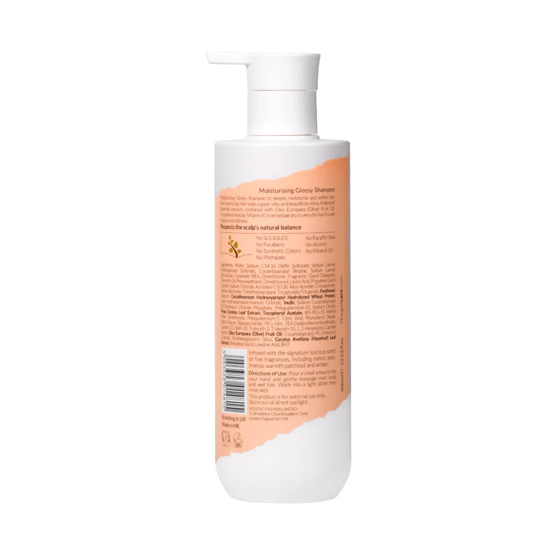 MOISTURISING GLOSSY SHAMPOO 400ML - Image 4