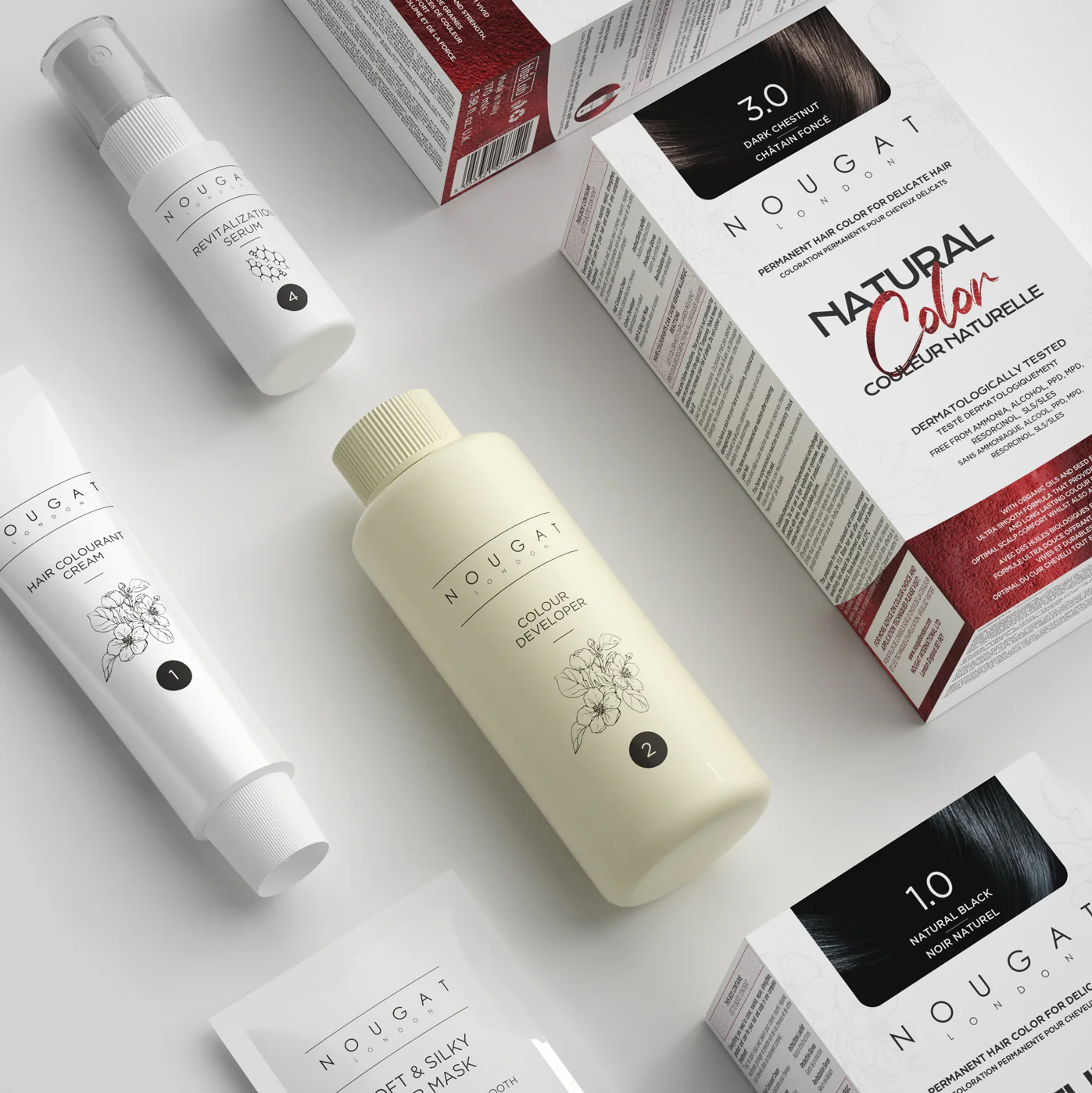 NGTint Permanent Hair Colour Cold Brew Brown 6.3 170ML - Image 2